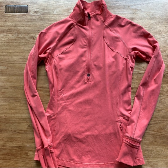 lululemon athletica Tops - Lululemon Race with Grace 1/2 Zip Pullover Sz 4